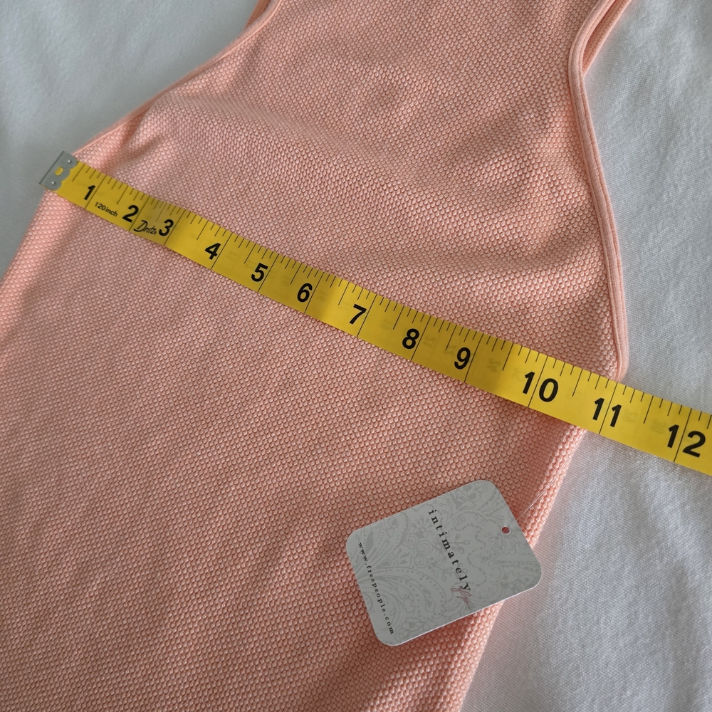 Free People Intimately Electric Nectar Textured Turtleneck Tank NWT M/L - Picture 4 of 7